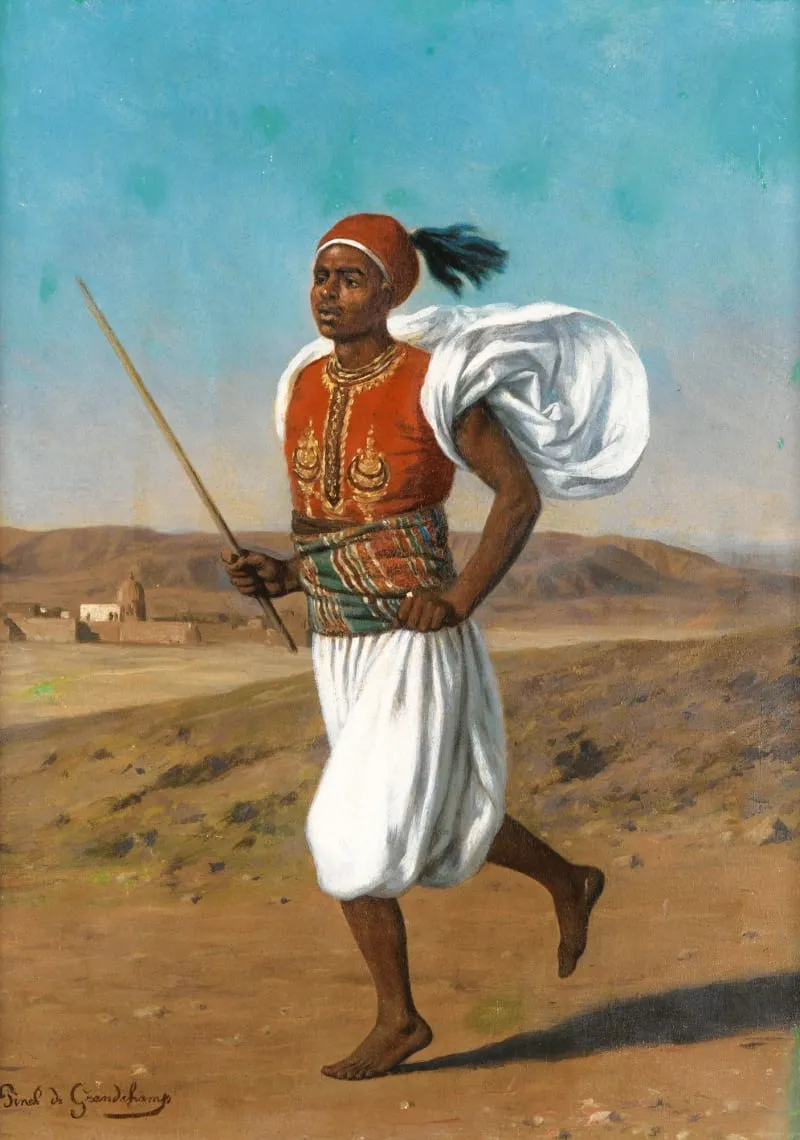 The world's first courier service in the bronze age Middle East - An Egyptian Messenger